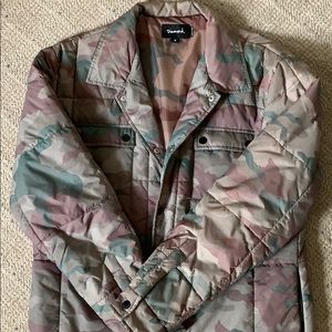 Diamond Supply Camo Jacket Sz. M